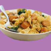Farfalles aux legumes et au curry en salade | Recettes faciles et rapides avec Faire la cuisine | C'est bon, &ccedil;a se mange, ca se boit | Scoop.it