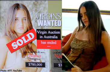 Catarina Migliorini Virgin Auction: Hymen for $780K | Soup for thought | Scoop.it