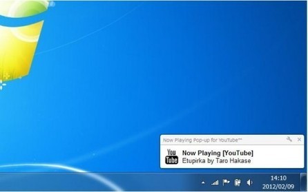 Les notifications de YouTube sur le Bureau, Now Playing Pop-up for YouTube | INFORMATIQUE 2013 | Scoop.it