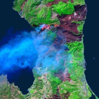 Mapping the burned areas to help heal the scars and prevent future fires - Thanks to Space | Astrium | Remote Sensing News | Scoop.it