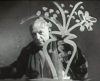 Vintage Footage of Picasso and Jackson Pollock Painting &hellip; Through Glass | Artifacts | Scoop.it