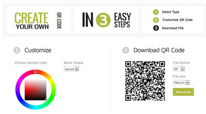 Create QR Codes Online (Generators, JavaScript Plugins & Code Libraries) | QR-Code and its applications | Scoop.it