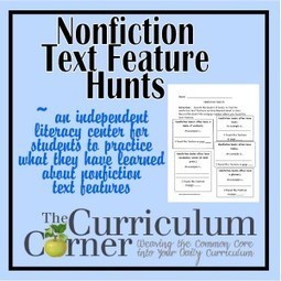 Nonfiction Text Feature Hunt | The Browse | Scoop.it