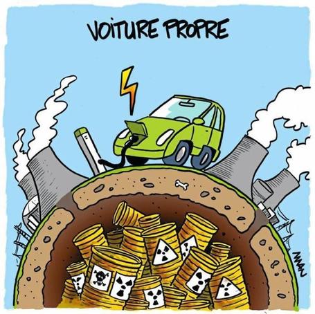 Qui a dit que la voiture &eacute;lectrique &eacute;tait une voiture propre ? | Baie d'humour | Scoop.it