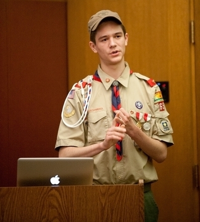 Eagle Scout tags historic River Forest buildings with QR codes - Wednesday Journal | QR Code Art | Scoop.it