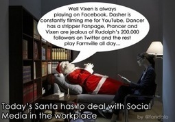 Even Santa Is Dealing With Social Media In The&nbsp;Workplace | Media Tapper | Scoop.it