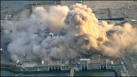 Successful Implosion of South Bay Power Plant on Saturday morning | Geography Education | Scoop.it