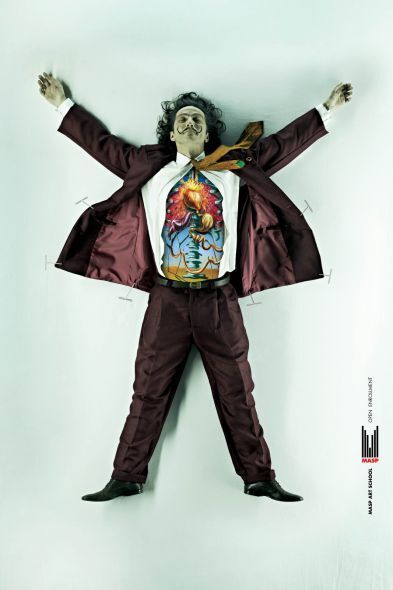 MASP Art School: Dissected, Dali | Ads of the World&trade; | Buzzeum | Scoop.it