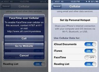 FaceTime 3G : bient&ocirc;t une option payante ? | Veille Techno et Informatique "Autrement" | Scoop.it