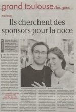 Les m&eacute;dias parlent de notre mariage sponsoris&eacute; - Site du mariage de V&eacute;ronique et r&eacute;my | Zenzitude | Scoop.it