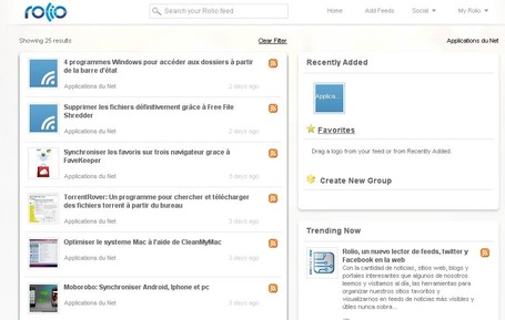Rolio: Une alternative &agrave; google Reader | formation 2.0 | Scoop.it