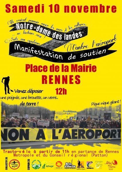 Notre Dame des Landes : résistance civile des Paysans et expulsés ! - blog  parole de citoyens de Stéphanie Muzard Le Moing | ACIPA | Scoop.it