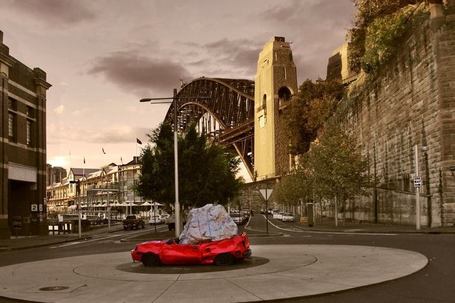 'Still Life With Stone and Car' by Jimmie Durham | Art Installations, Sculpture | Scoop.it