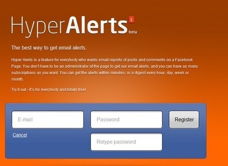 Astuce: Etre inform&eacute; par email de l&rsquo;activit&eacute; d&rsquo;une fan page concurrente | formation 2.0 | Scoop.it