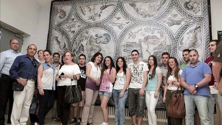 El "Mosaico de Los Amores", hallado en C&aacute;stulo (Ja&eacute;n), abierto desde hoy a los internautas. | Roma Antiqua | Scoop.it