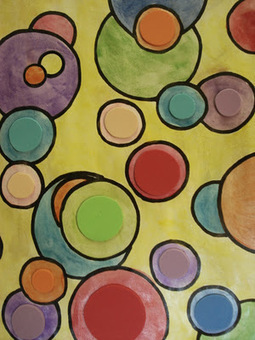 a faithful attempt: 'Shapes on Shapes' Watercolour Painting | billedkunst | Scoop.it