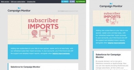 Learning By Example: 9 More Responsive Emails | Content marketing for b2b | Scoop.it