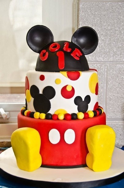 Mickey Cake | Disney Baking Recipes | Scoop.it