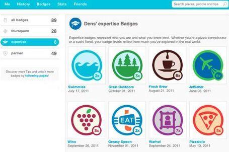 Foursquare : Arriv&eacute;e des niveaux (levels) pour les badges &ndash; Waebo - Actualit&eacute; web | Outils de g&eacute;olocalisation | Scoop.it