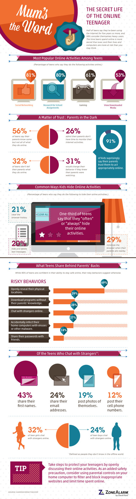 The Secret Online Life Of Teenagers [Infographic] | Leveraging Information | Scoop.it