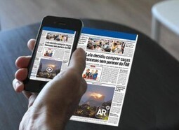 VIDEO - Catch the New Mobile Experiences Through Augmented Reality | Augmented Reality Software and Solutions by Total Immersion | Augmented Reality and Teaching | Scoop.it