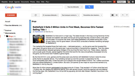 Google Reader : Refonte graphique et liaison avec Google Plus | Veille Techno et Informatique "Autrement" | Scoop.it