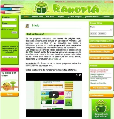 Ranopla: autoaprendizaje a trav&eacute;s de la lectura | EduHerramientas 2.0 | Scoop.it