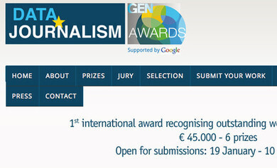 Google-sponsored Data Journalism Awards open to entries | Media news | Journalism.co.uk | Future ot Internet | Scoop.it