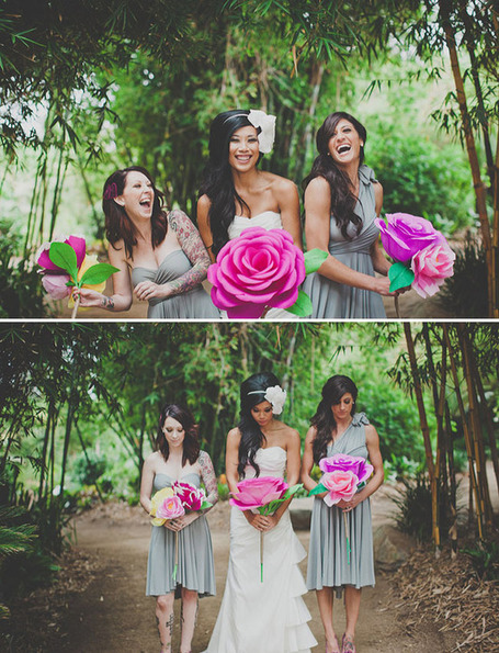 Handmade Paper Flower Wedding Nata Jess Eco friendly Wedding ideas 