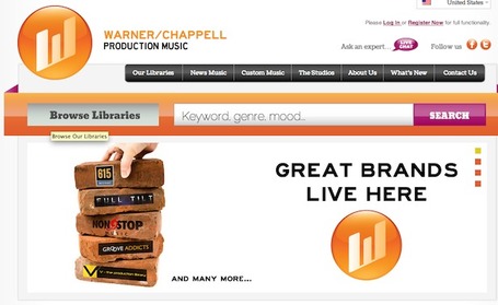 Warner/Chappel Unites Production Companies, Launches New Website | Music business | Scoop.it