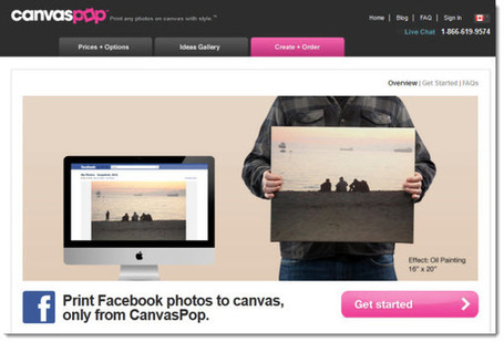 CanvasPop, convertir tus fotograf&iacute;as de Facebook en murales art&iacute;sticos | SETICPA | Scoop.it
