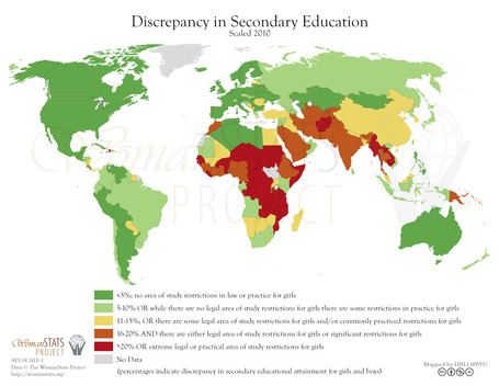 WomanStats Maps | Geography Education | Scoop.it