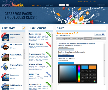 Socialshaker, une bo&icirc;te &agrave; outils pour personnaliser et animer vos pages Facebook | News-Hightech | Facebook Pages | Scoop.it