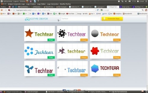 Crear un logo gratis con Logotype Creator – TechTear