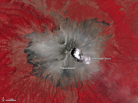 Activity at Popocat&eacute;petl : Natural Hazards | La terre et les hommes en cartes et en images | Scoop.it