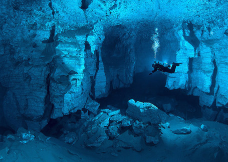 the worlds largest underwater cave (Russia) | My Photo | Scoop.it