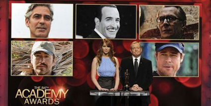 Oscars 2012 : Georges Clooney et Jean Dujardin favoris sur la Toile | Influx: Veille et e-r&eacute;putation | Scoop.it