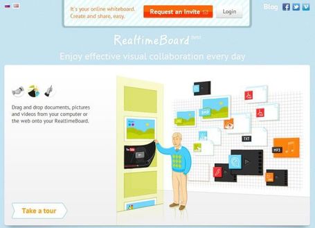 Realtimeboard: online en in realtime samenwerken &laquo; It's all in the Cloud! | Educatief Internet | Scoop.it