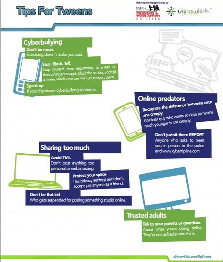 Online Safety Tips for Kids and Tweens | EFL Teaching Journal | Scoop.it