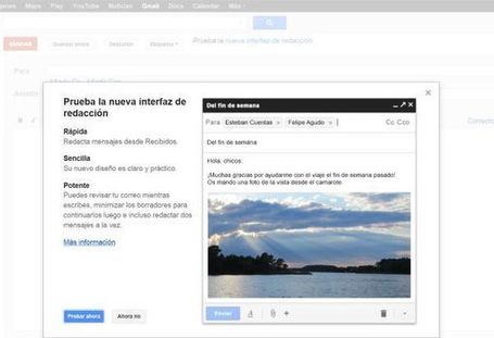 Gmail estrena una nueva interfaz para escribir mensajes | e-learning y moodle | Scoop.it