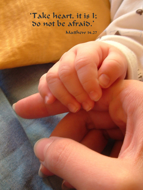 Matthew 14.27 Poster - Take heart, it is I; do not be afraid. | Resources for Catholic Faith Education | Scoop.it