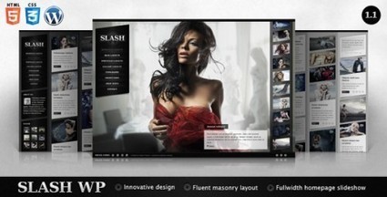 Slash WP Premium Wordpress Theme – Modern & Unique Design | Premium Wordpress Themes | Scoop.it