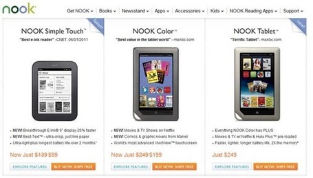 L&rsquo;ouverture de Nook aux investisseurs peut tout changer | ACTU DES EBOOKS | Scoop.it