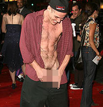 Steve-O Pissing on Red Carpet