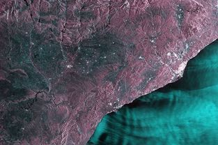 La costa catalana a vista de radar