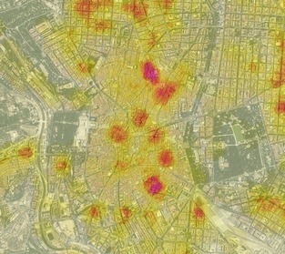 Mapas de calor con Python y ArcPy: mapas de calor inteligentes