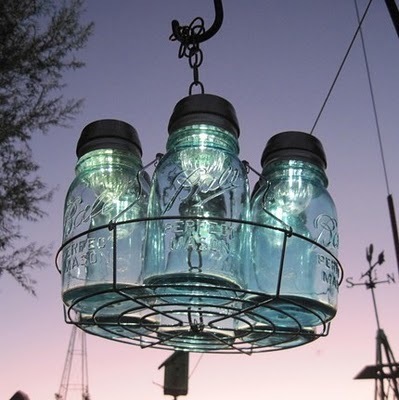 Mason Jar Lanterns - Adorable!