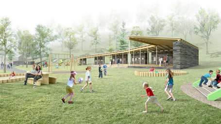 &ldquo;Dance floor&rdquo; Recreation and Memorial Park | SAGRA Architects | green streets | Scoop.it