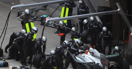 Mercedes GP lead the pit stop battle - Planet F-1.com | F1 news | Scoop.it