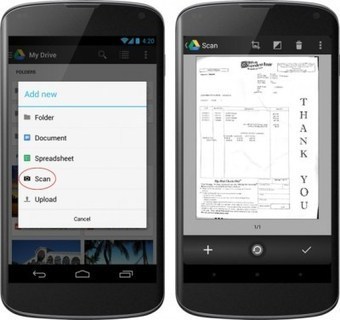 Google Drive : l&rsquo;application Android revue et am&eacute;lior&eacute;e | INFORMATIQUE 2013 | Scoop.it